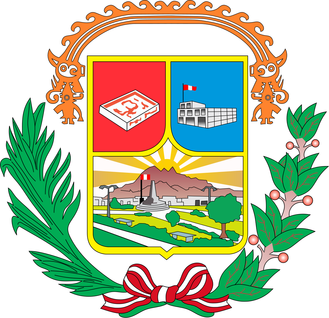 Escudo de la Municipalidad Distrital de La Esperanza